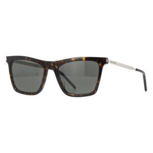 New SAINT LAURENT Havana Square SL511 002 Sunglasses Women